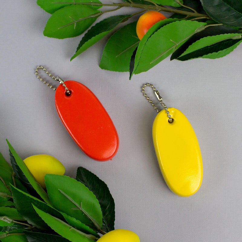 Lucky Line Soft Key Float with Ball Chain Water Sports, Yellow (92801) - Image 3